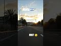 שעת הזהב שקיעת השמש מאחורי הר הכרמל בחיפה ישראל