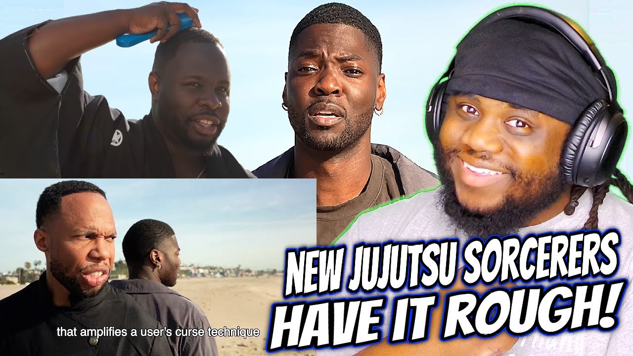 RDCWorld1 When it’s Your First Day in Jujutsu Kaisen Reaction 😭🔥