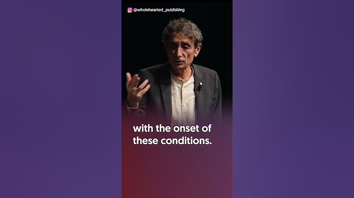The Way We Treat Most Illnesses Does Not Address the ACTUAL Problem (w/ Dr. Gabor Maté)