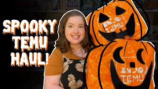 🎃 AFFORDABLE HALLOWEEN DECOR HAUL 🎃 TEMU VINTAGE-INSPIRED SPOOKY SEASON UNBOXING