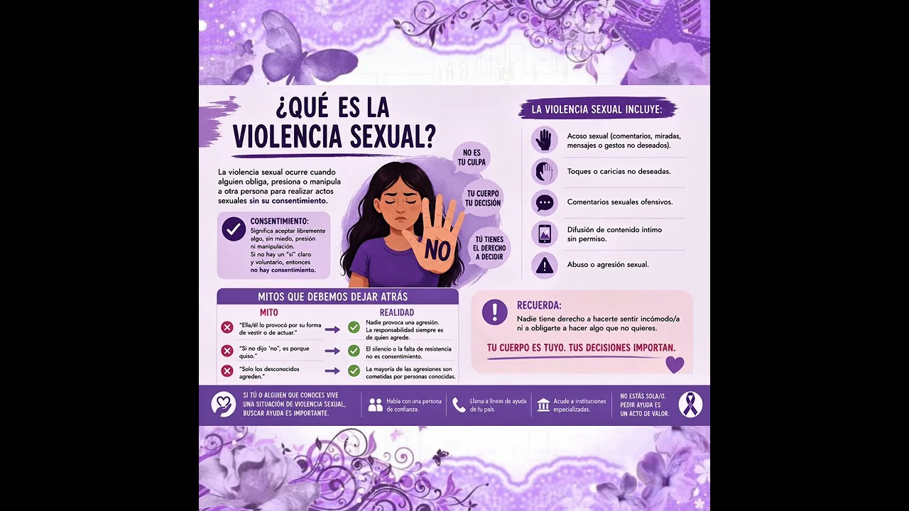 PODCAST DE LA VIOLENCIA DE GENERO Y SEXUAL 💜