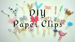 DIY Paper Clips / How to make Planner Accessories