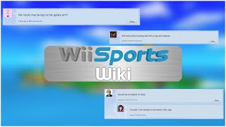 Wii Sports Wiki Roasts Some Wii Sports Miis | Wsw