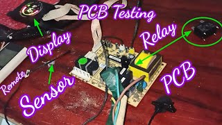 Split Ac PCB Testing & Repairing || PCB Relay Testing and Replacement