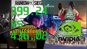 NVIDIA slows performance in new Drivers, Myth or Reality? 399.24 vs 436.02