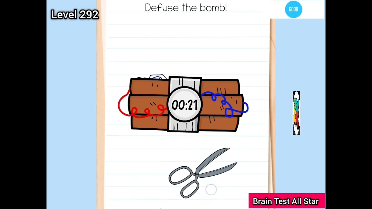 Brain Test All Star IQ Boost Level 292 Solution Gameplay | Puzzle