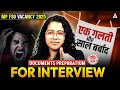 Avoid This Mistake in MP FSO Interview 2026 | MP FSO Vacancy 2026 | Document Required for Interview