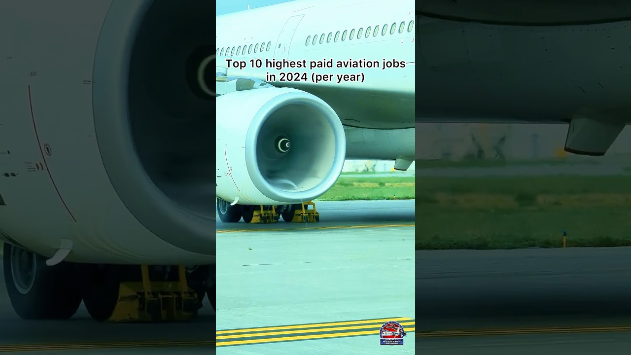 Top 10 highest paid aviation jobs in 2024 (per year). Which one suits you the best?Ad