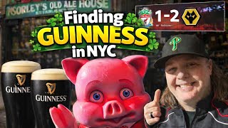 ⚽🍻 Watching Liverpool in NYC Then Bar Crawling the City (McSorley’s to Rudy’s!)