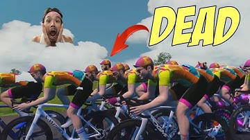 This 55km Zwift Race DESTROYED Me!