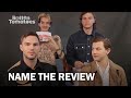 The X-Men Cast Plays Name the Review: Superhero Movie Edition | Rotten Tomatoes
