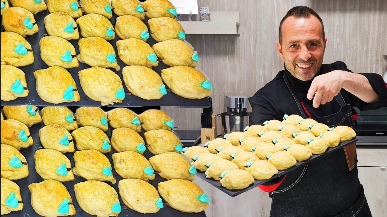 🍋BISCOTTI IMBOTTITI AL LIMONE CON PASTA DI MANDORLE AL LIMONE🍋.Ricetta inedita.Corso pasticceria
