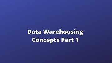 Data Warehousing Concepts Part 1 - DataStage Training @+91 937 936 5515