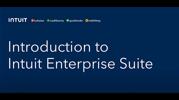 Intuit Accountants Introduction to Intuit Enterprise Suite