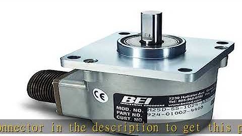 BEI Sensors 01002-8720 H25 Rotary Incremental Encoder, XH25D-SS-1024-ABZC-28V/V-EM18, Heavy Duty 2.