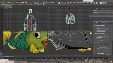 how to model a fish in 3ds max part2