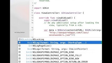 6 - iOS Swift JSON file