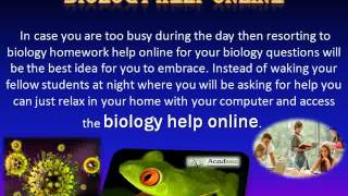 Benefits of Accessing Biology Homework Help Online