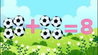 Belajar menghitung buah buahan / menghitung untuk anak TK