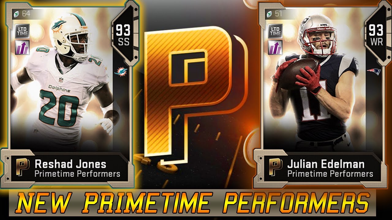 New Primetime Performers, Edelman And Jones | Madden NFL 19 Ultimate Team