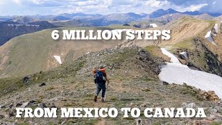 Walking 6 million steps from Mexico to Canada on the CDT.