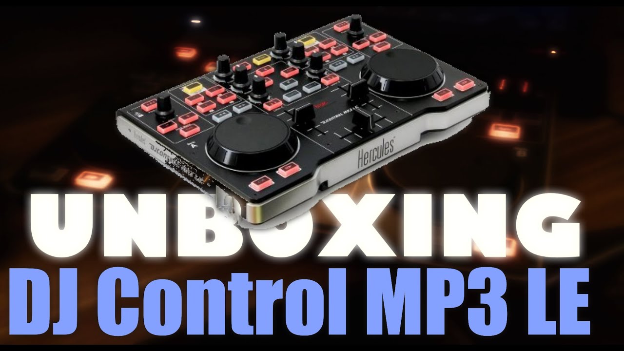 DJ Control MP3 LE - Unboxing - OliverMusik - YouTube