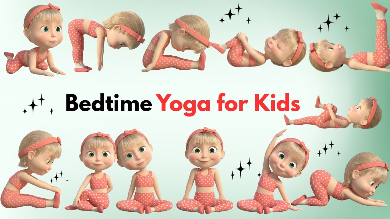 Bedtime Yoga for Kids | 30 Minute Calming Yoga Routine for Better Sleep