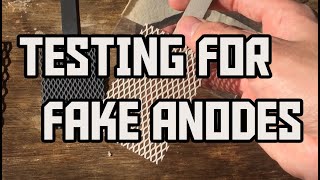 Testing a Platinum Electrode