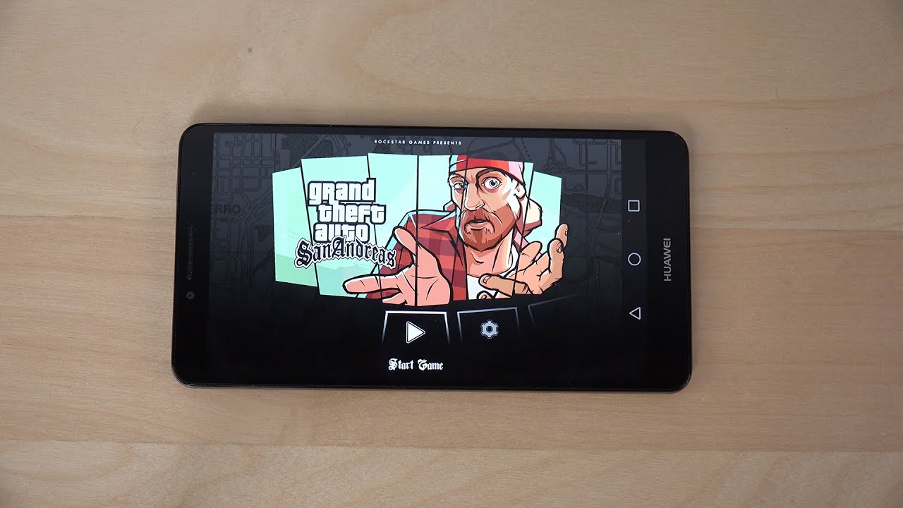 GTA San Andreas Huawei Ascend Mate 7 4K Gameplay Review