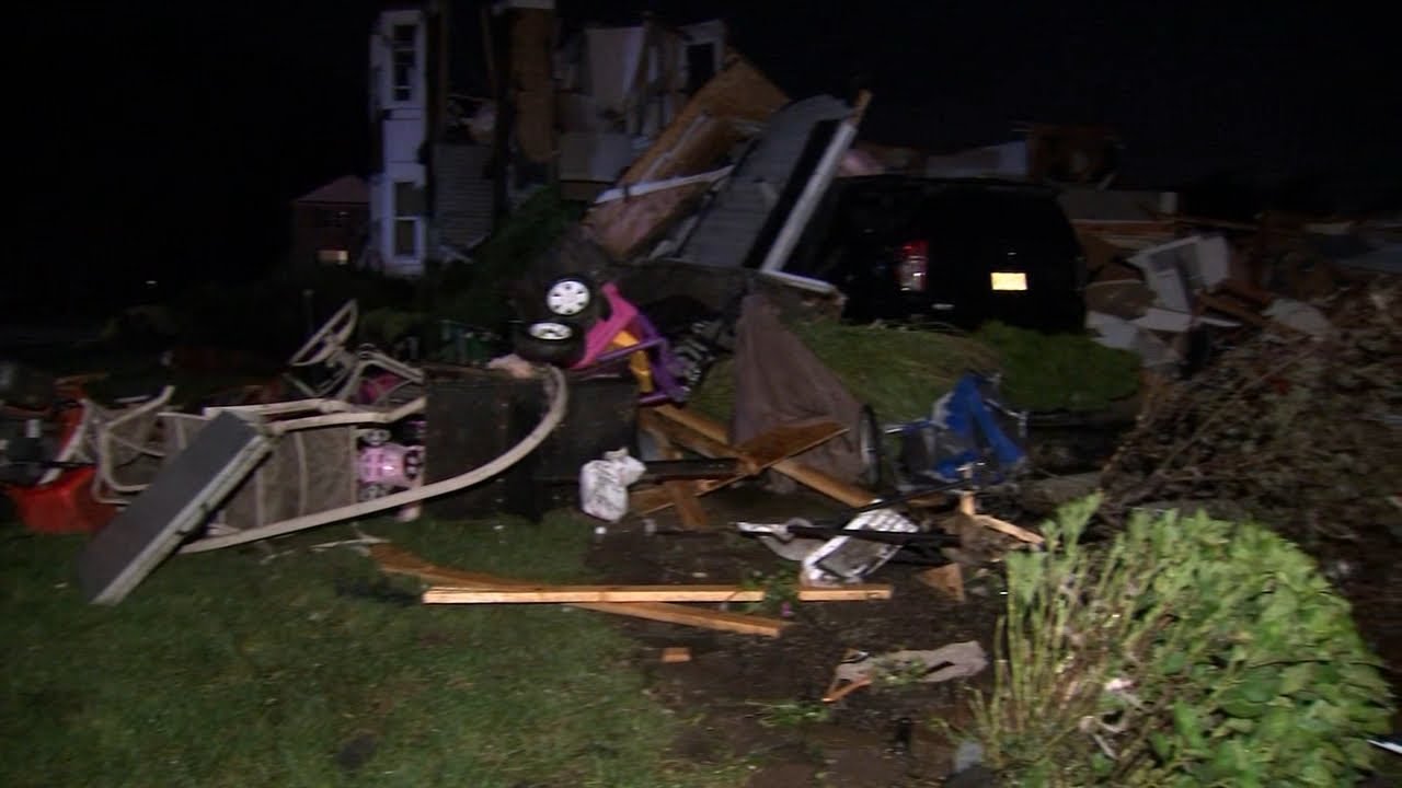 NJ tornado damage: Multiple homes destroyed after twister hits ...