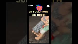 3D Printer Sculpture 360 Booth #360booth #3dprinter