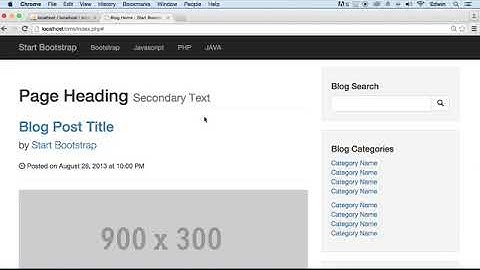 8 Creating the posts table - CMS PROJECT BLOGGING SYSTEM FRONT END & FIRST STEP - PHP COURSE CMS