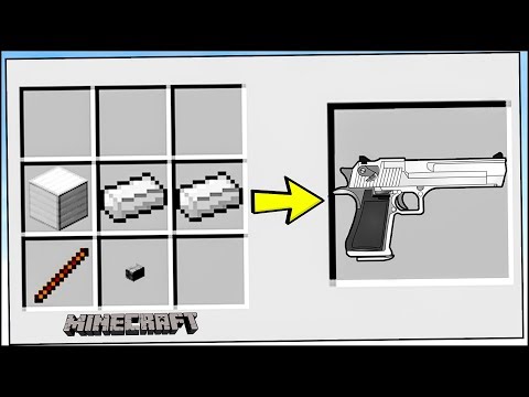 Video: Come Costruire Una Pistola In Minecraft