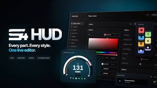 [Standalone/ESX/QBCore/Qbox] S4 HUD - In-Game Preview | FiveM