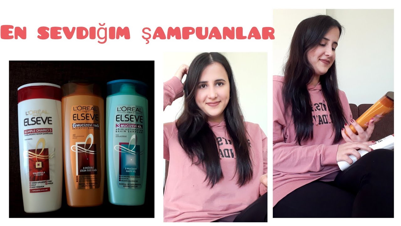 EN SEVDİĞİM ŞAMPUANLAR / 
Loreal Elseve Şampuanları / Yorumlarım, Önerilerim ❤