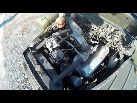 Работа двигателя ЯМЗ 236 на автомобиле Урал 43206