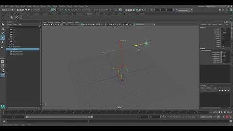 Assignment 4| Maya 2020| Pole Vector Ik Leg Joint Setup