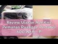 Review Ulasan Ace Kris Pemanas Ruangan Portabel 600 Watt - Putih Room Heater Mesin Penghangat Peman