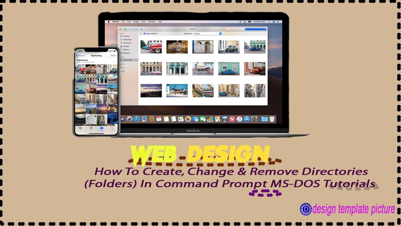 How To Create, Change & Remove Directories(Folders) In Command Prompt MS-DOS Tutorials