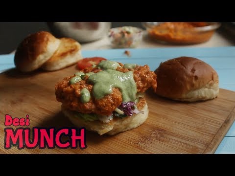 butter-chicken-burger-|-fusion-recipe-|-indian-food-|-desi-munch