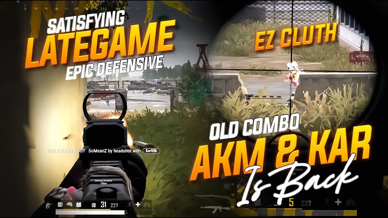 SUPER DUPER OLD COMBO AKM X KAR !! LANGSUNG DAPET LATEGAME SUPER SERU !! #pubg