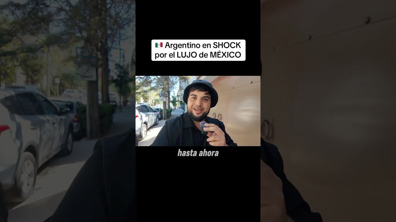 🇲🇽 Argentino en SHOCK por el LUJO de MÉXICO 