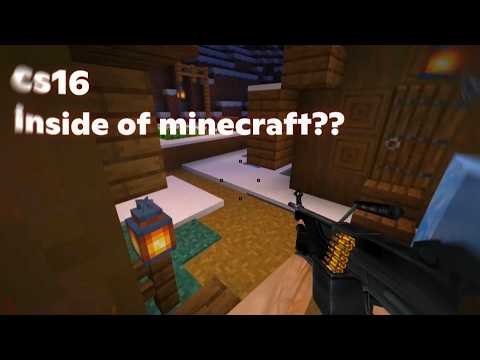 CS 1.6, But It’s Minecraft