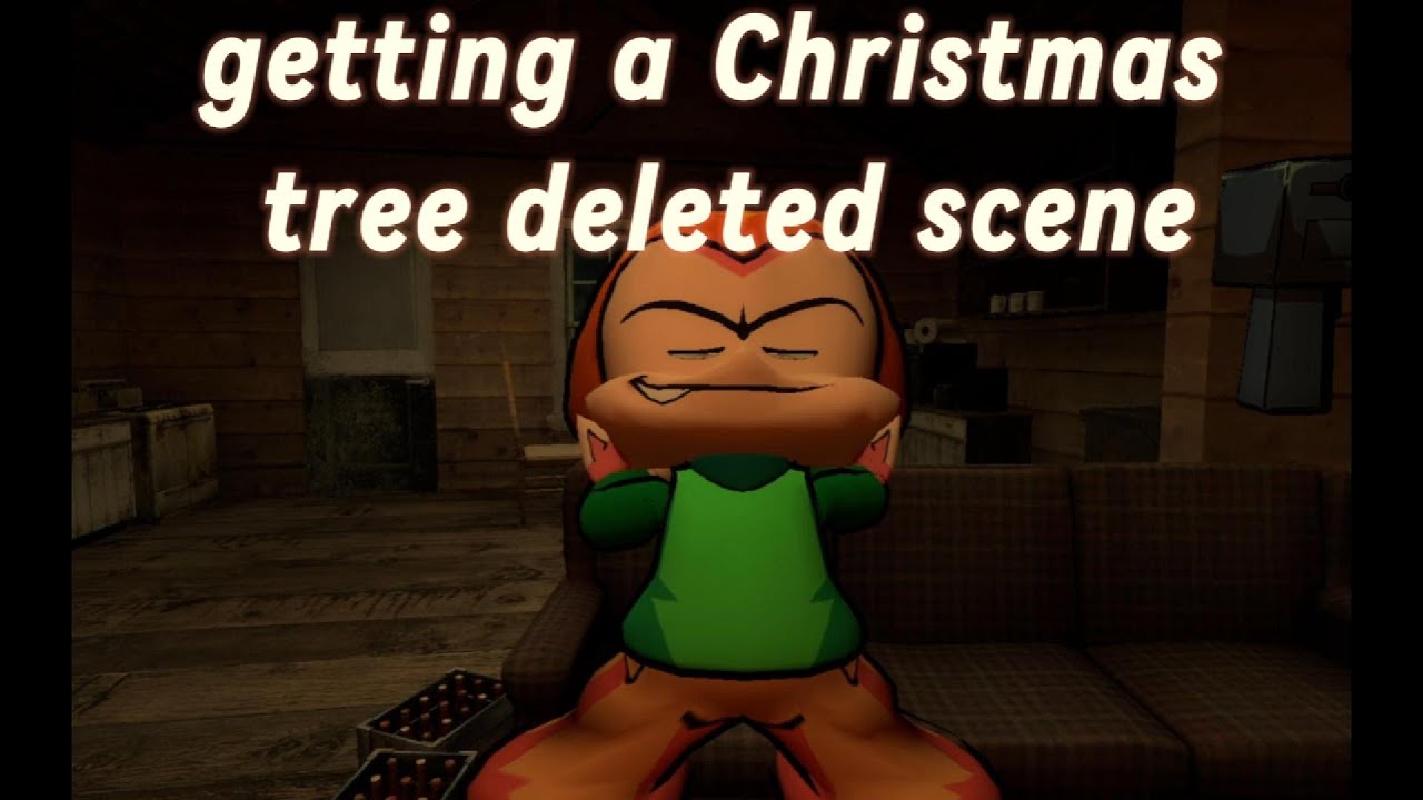 [FNF CHRISTMAS SEASON] getting a Christmas tree 🎄-DELETED SCENE-