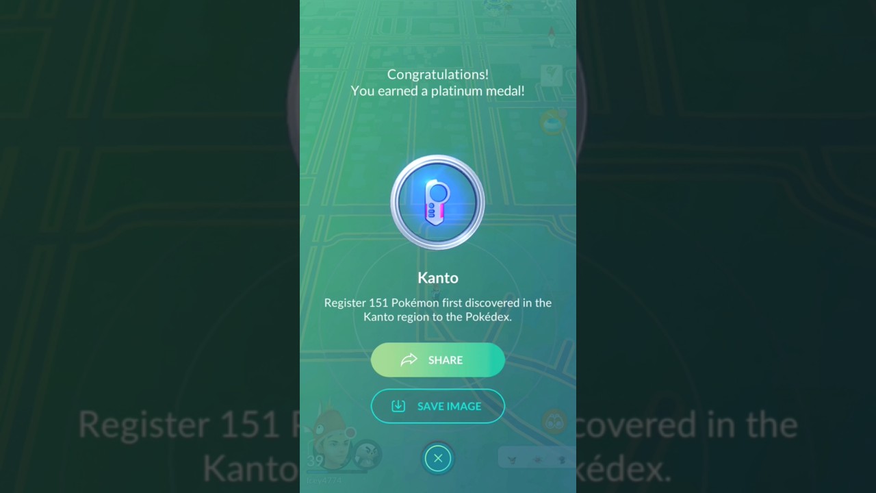 Completing the KANTO pokédex 