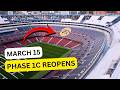 Major Camp Nou Update! Phase 1C Reopening Target March 15 😱 Capacity Set to Reach 62,000
