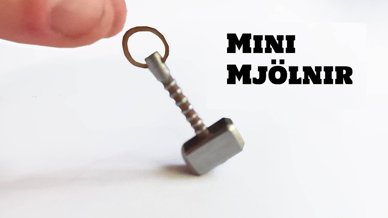 MINI Thors Hammer - Miniature but MIGHTY Weapon 