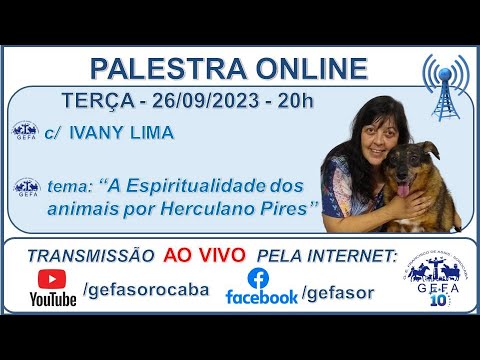 Assista: Palestra Online - c/ IVANY LIMA (26/09/2023)