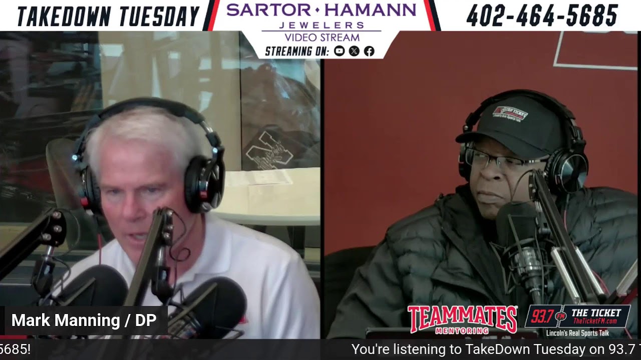 Nebraska Wrestling Head Coach Mark Manning on Takedown Tuesdays - March 11th, 2025