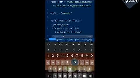 Batch Rename Files in Python (Android/Termux)